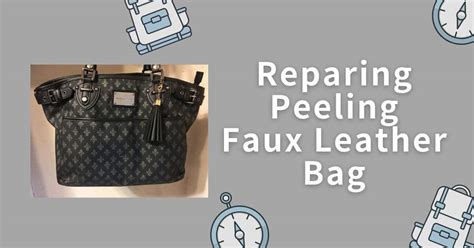 how to wash fake leather bag|how to refurbish leather bag.